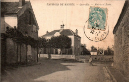 N°2434 W -cpa Environs De Mantes -Guerville -mairie Et école- - Mantes La Ville
