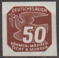 007/ Pof. NV 17, Brown - Unused Stamps