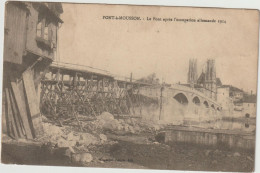 Pont-à-Mousson-Le Pont Après L'occupation Allemande 1914 -  (G.2647) - Pont A Mousson