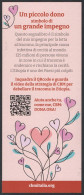 ITALIA SEGNALIBRO / BOOKMARK UN PICCOLO DONO SIMBOLO DI UN GRANDE IMPEGNO - LE DONNE IN ETIOPIA - CBM - I - Bookmarks