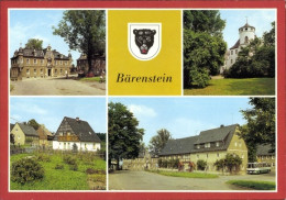 CPA Bärenstein Altenberg Erzgebirge, Rathaus, Erholungsheim - Autres & Non Classés