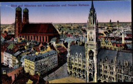 CPA München, Frauenkirche, Neues Rathaus - Altri & Non Classificati