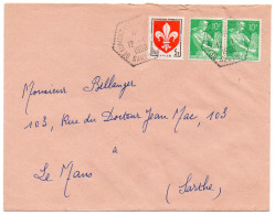 SARTHE - Beaumont / Sarthe - CP N° 2 -  Le 12 Janvier 1960 - 1961-....