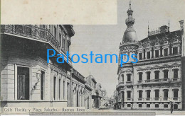 228520 ARGENTINA BUENOS AIRES STREET CALLE FLORIDA Y PLAZA FALUCHO POSTAL POSTCARD - Argentina