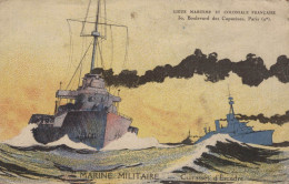 MARINE MILITAIRE CUIRASSES D ESCADRE - Guerra