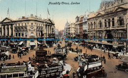 R062377 Piccadilly Circus. London. Valentine - Andere & Zonder Classificatie
