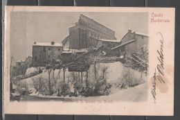 Casale Monferrato - Castello Di San Giorgio Da Ovest (con Neve) - Alessandria