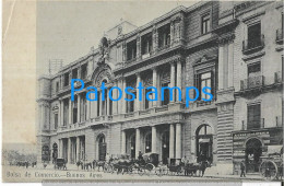 228522 ARGENTINA BUENOS AIRES BOLSA DE COMERCIO POSTAL POSTCARD - Argentina