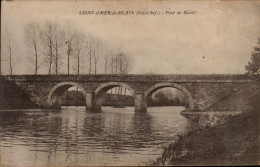 CPA SAINT OMER DE BLAIN Pont De Barel - Blain