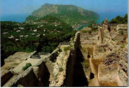 CAPRI. -  Ruines De La Ville De Tiberio Et Vue Générale. - Napoli (Neapel)