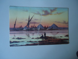 EGYPT   POSTCARDS  GIZA   NILE NO GOOD   MORE  PURHRSAPS 10% DISCOUNT - Other & Unclassified