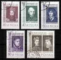 ⁕ Poland / Polska 1964 ⁕ Jagiellonian University Mi.1485-1489 ⁕ 5v Used - Gebruikt