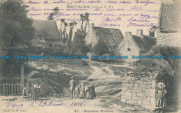 R062884 Bretagne. Hameau Breton. 1904 - Monde