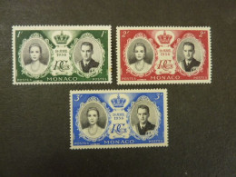 MONACO, Année 1956, YT N° 476-474-475 Neufs MNH - Unused Stamps