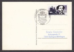 130841/ Ludwig II Konig Von Bayern, Erstausgabe Bonn 1, 05-05-1986 - Other & Unclassified