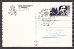 130842/ Ludwig II Konig Von Bayern, Erstausgabe Bonn 1, 05-05-1986 - Other & Unclassified