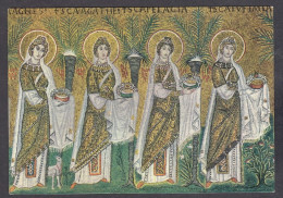 125047/ RAVENNA, Basilica Di Sant'Apollinare Nuovo, Mosaici, Particolare Del Corteo Delle Vergini - Ravenna