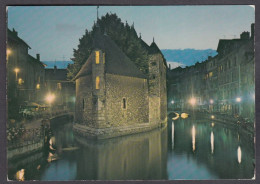 122209/ ANNECY, Ses Vieux Quartiers Illuminés, Le Thiou Et Le Palais De L'Isle - Annecy