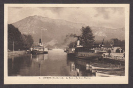 102505/ ANNECY, Le Port Et Le Mont Veyrier - Annecy