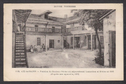 102385/ AIX-LES-BAINS, Pension Du Dr. Périer Où Séjournèrent Lamartine Et Elvire, D'après Une Aquarelle De 1823 - Aix Les Bains