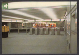 104264/ BRUXELLES, Métro, L.1 *De Brouckère*, Mezzanine  - Nahverkehr, Unterirdisch