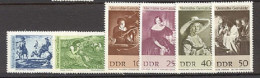 DDR   983/988   * *   TB  Peinture   Cote 3.75 Euro   - Unused Stamps