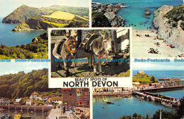 R063553 Beauty Spots Of North Devon. Multi View. Photo Precision. 1961 - Monde