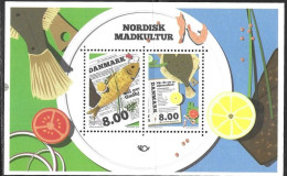 Denmark Danmark Dänemark 2016 Norden Nordic Food Culture Mi. No. Bl. 62 (1865-66) ** MNH Postfrisch Neuf - Nuovi