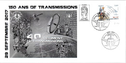 L288 - N° 5172 SUR LETTRE DE HETTANGE GRANDE DU 29/09/17 - 40 ème REGIMENT DE TRANSMISSIONS - Covers & Documents