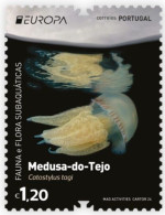 PORTUGAL 2024 Europa CEPT. Underwater Fauna & Flora - Fine Stamp MNH - Nuovi