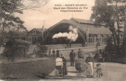 CPA22- SAINT-BRIEUC- La Gare Des Chemins De Fer Départementaux - Saint-Brieuc