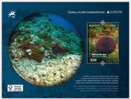 PORTUGAL (Azores) 2024 Europa CEPT. Underwater Fauna & Flora - Fine S/S MNH - Azores