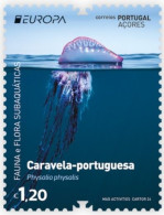 PORTUGAL (Azores) 2024 Europa CEPT. Underwater Fauna & Flora - Fine Stamp MNH - Azoren