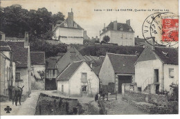 36 - LA CHATRE - Belle Vue Animée Du Quartier Du Pont Au Lay ( âne Dans La Ruelle  ) - La Chatre