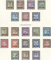 BRD  347-362 X+y, Gestempelt, Bedeutende Deutsche, 1961 - Used Stamps