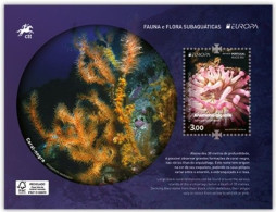 PORTUGAL (Madeira) 2024 Europa CEPT. Underwater Fauna & Flora - Fine S/S MNH - Madère