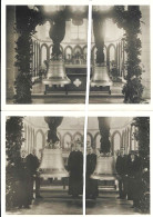 2 Photos (14,5 X 10,5cm) BLEGNY - Baptême Des Cloches "Pascaline" Et "Emma" Le 21/10/1923 (Ligne Blanche Fictive) - Blégny