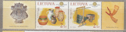 LITHUANIA 2011 Europa Folk Museum MNH(**) Mi 1070-1071 #Lt890 - Lituania