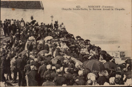 CPA ROSCOFF Chapelle Sainte Barbe, Le Sermon Devant La Chapelle         1922 - Roscoff