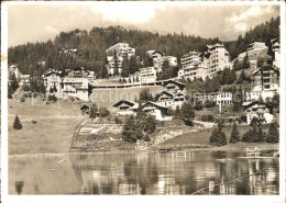 11632528 Arosa GR Dorf Blick Auf Untersee Arosa GR - Andere & Zonder Classificatie