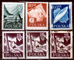 ⁕ Poland / Polska 1956 ⁕ Tourism Mi.966-969 ⁕ 6v ( 3v MLH + 3v Used ) - Nuovi