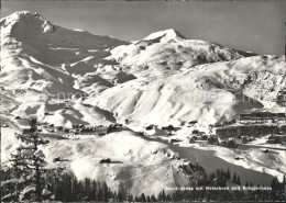 11632501 Arosa GR Mit Weisshorn Und Brueggerhorn Arosa - Andere & Zonder Classificatie