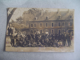 D80 - Ham - Cours Du Château - Carte Photo - (carte Abimée) - Ham