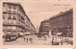 Italie Milano Via Dante Tramway - Strassenbahnen