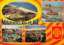 *CPM  - 34 - MARSEILLAN-PLAGE - Multivue - Marseillan