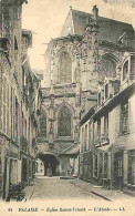 14 - Falaise - Eglise Sainte Trinité - L'Abside - Animée - CPA - Voir Scans Recto-Verso - Falaise