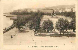 20 - Bastia - Place Saint Nicolas - CPA - Voir Scans Recto-Verso - Bastia