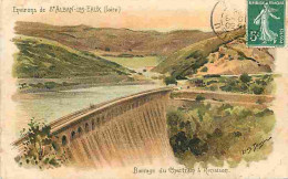 42 - Renaison - Barrage Du Chartrain Aux Environs De St Alban Les Eaux - CPA - Voir Scans Recto-Verso - Autres & Non Classés