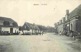 62 - Anvin - La Place - Animé - Cheval - Carte Vierge - CPA - Voir Scans Recto-Verso - Autres & Non Classés