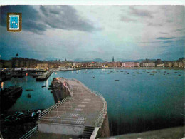 Espagne - Espana - Pais Vasco - San Sebastian - Vista Nocturna Del Puerto - Vue Nocturne Du Port - CPM - Voir Scans Rect - Guipúzcoa (San Sebastián)